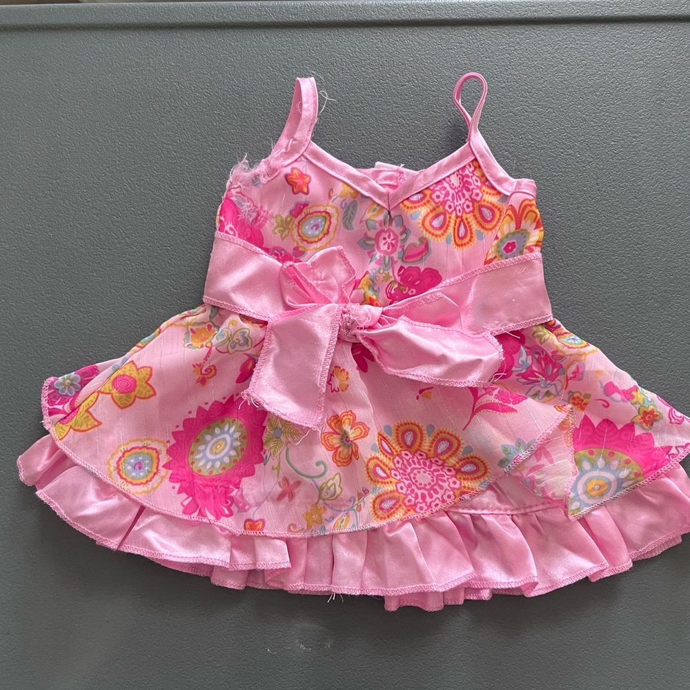 Build a Bear Floral Dress